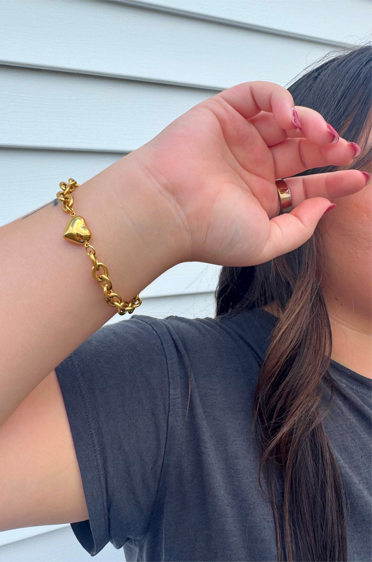 Mia Heart Bracelet