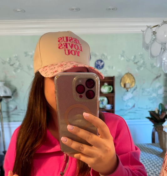 Jesus Loves You Baseball Hat