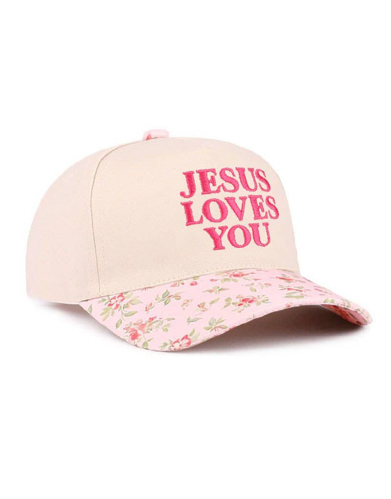 Jesus Loves You Baseball Hat