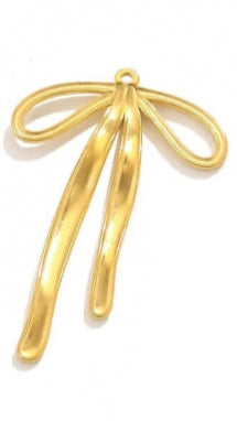 Free Flow Bow Charm