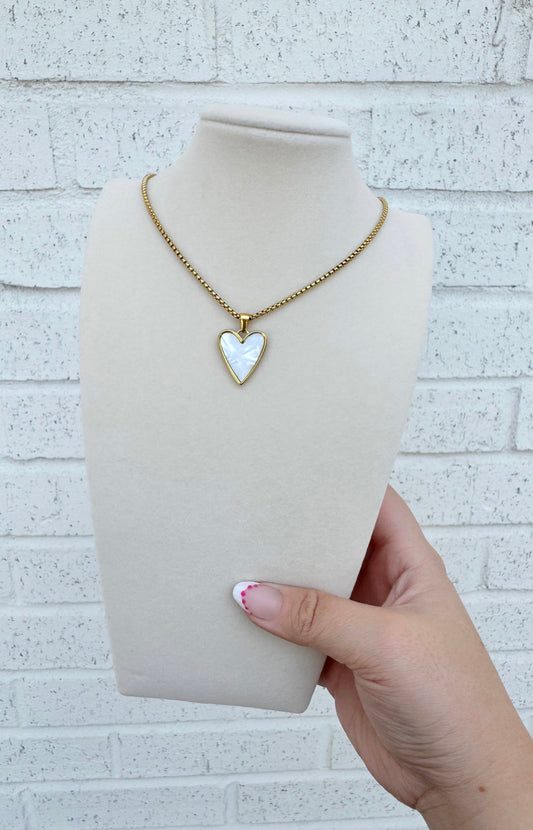 Gracie Heart Necklace