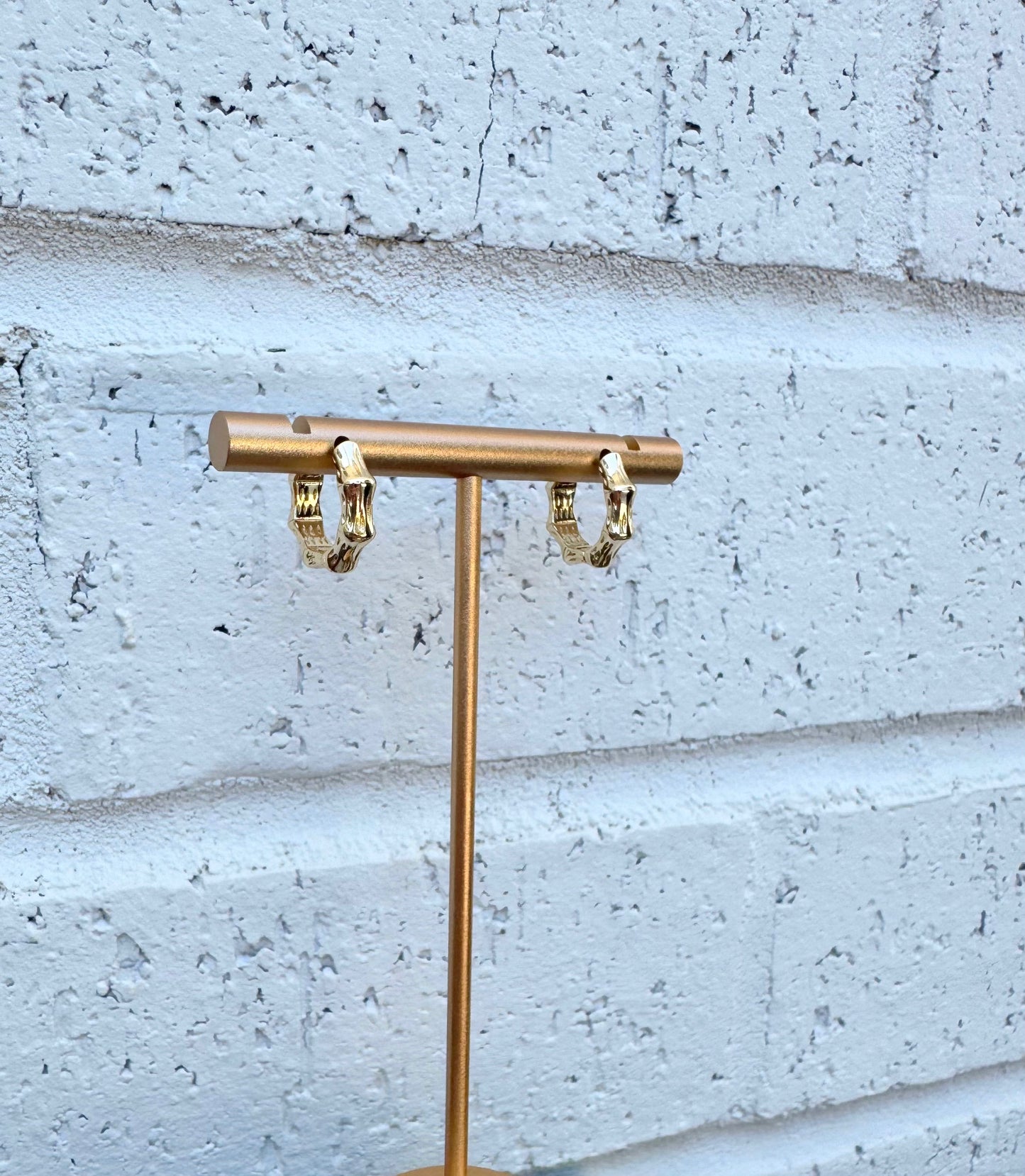 Wren Mini Gold Hoops