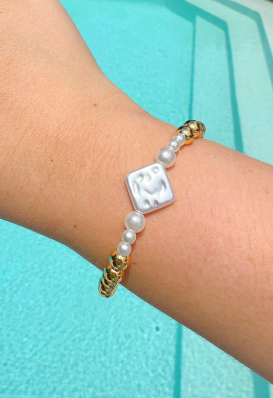 Isabella Pearl Diamond Bracelet