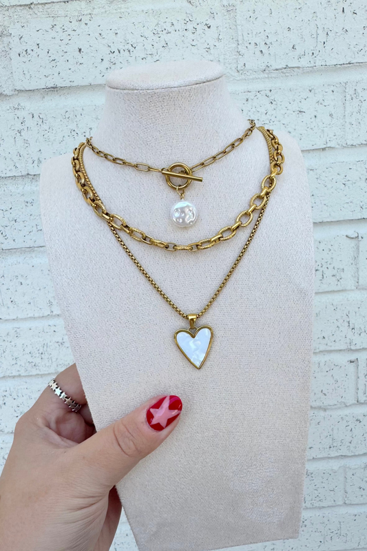 Gracie Heart Necklace
