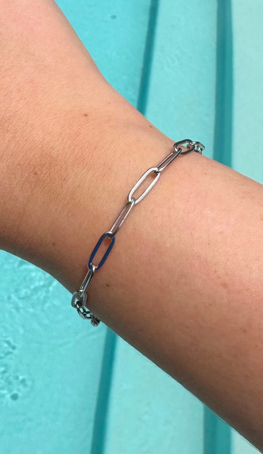 Avery Paperclip Bracelet