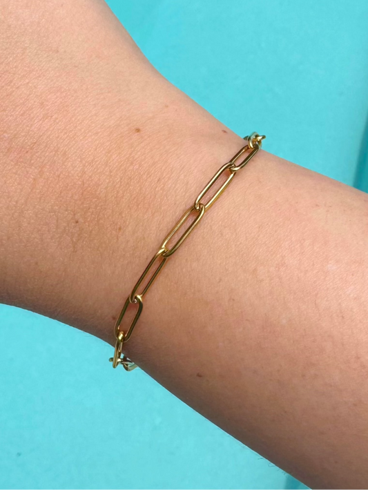 Avery Paperclip Bracelet