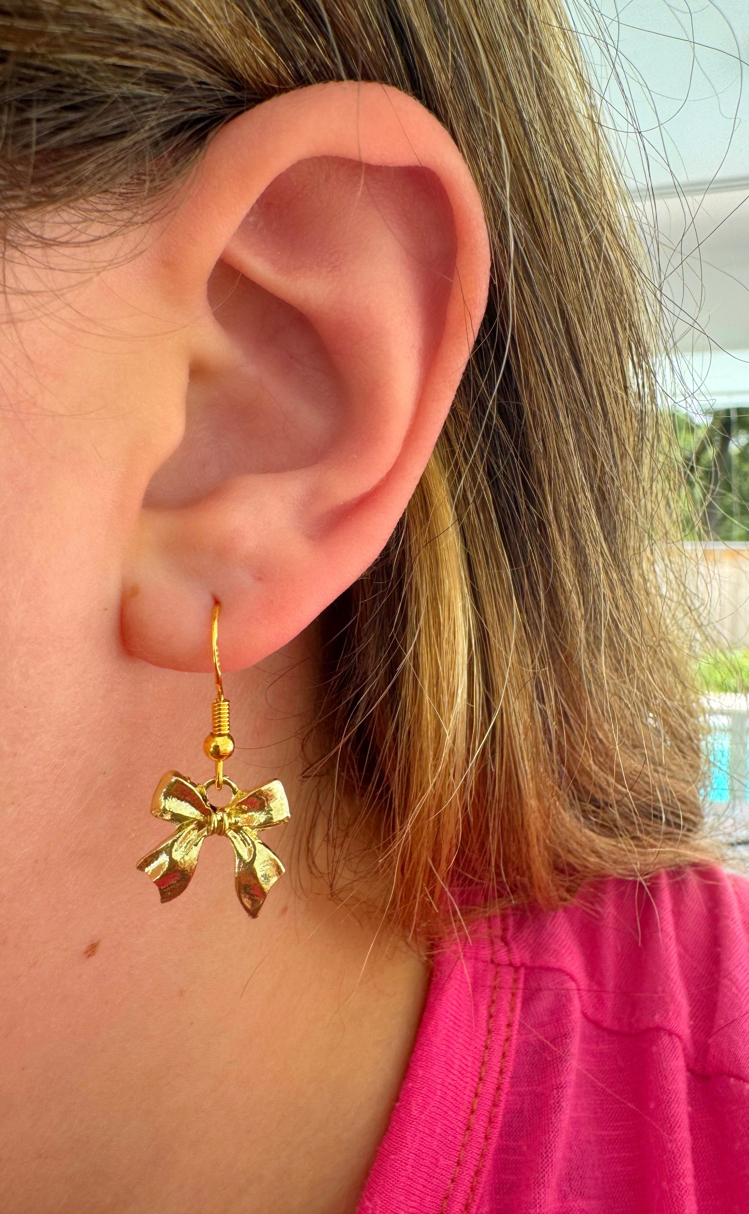 Ophelia Bow Earrings