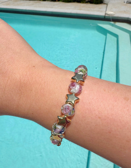 Emmaline Floral Bracelet