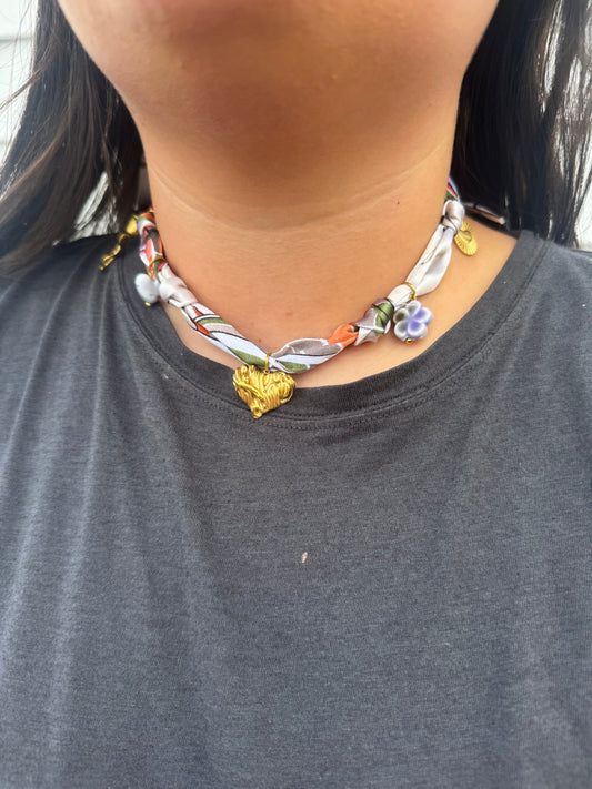 Isabella Scarf Necklace
