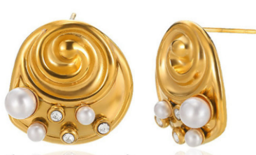 Lydia Shell Earrings