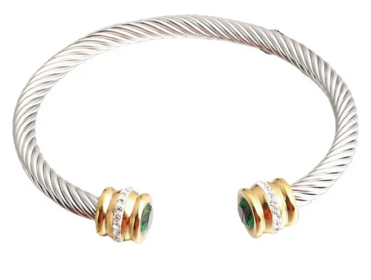 Emerald Green Cuff