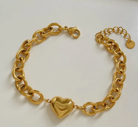 Mia Heart Bracelet