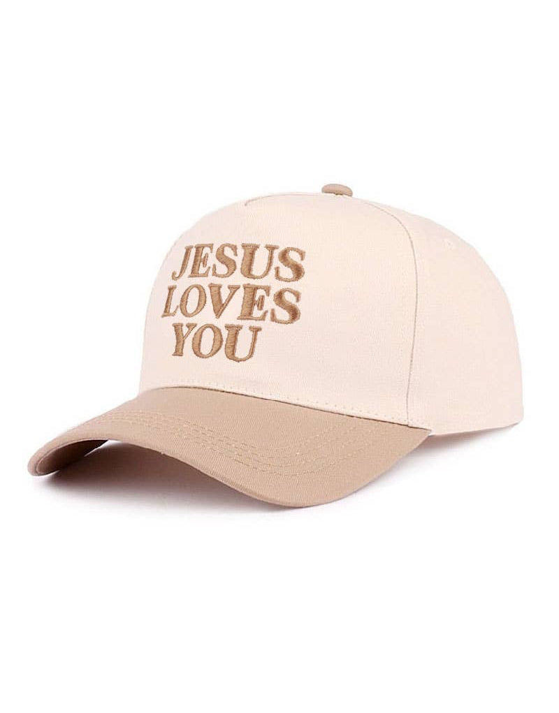 Jesus Loves You Baseball Hat