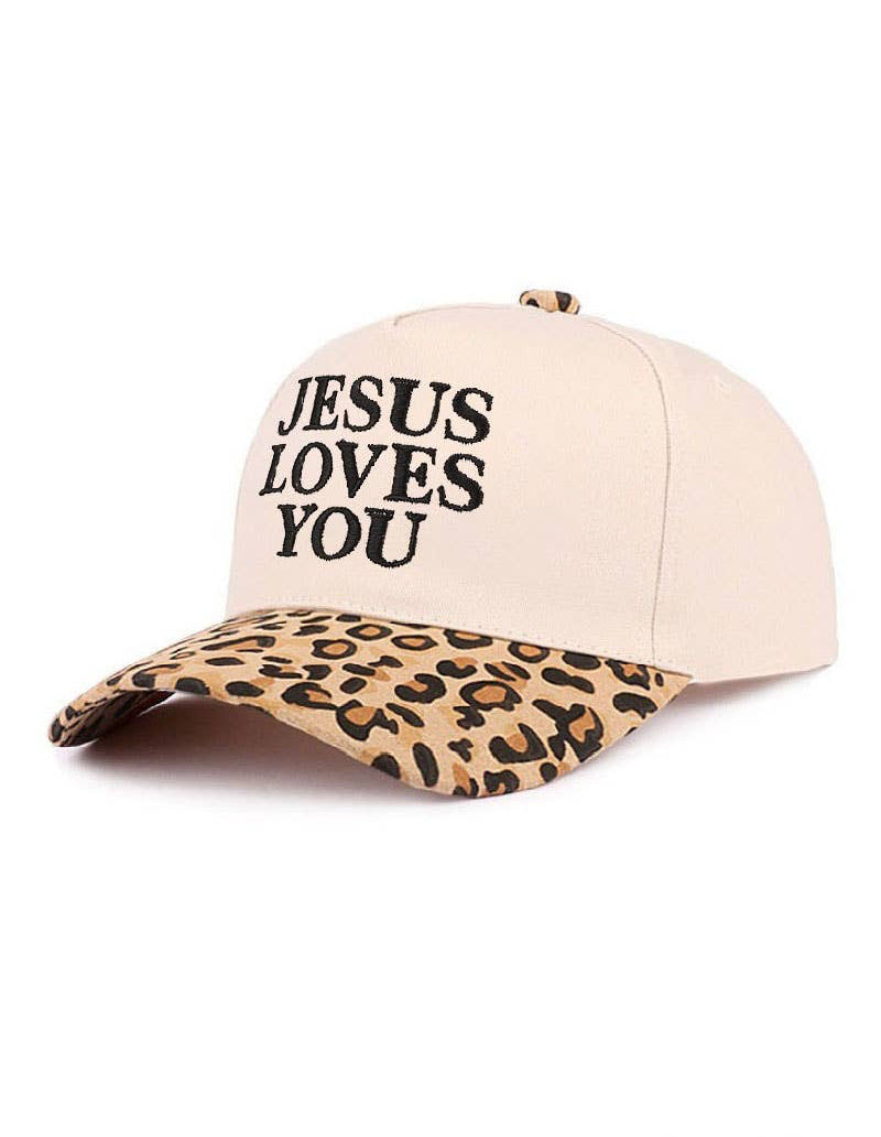 Jesus Loves You Baseball Hat